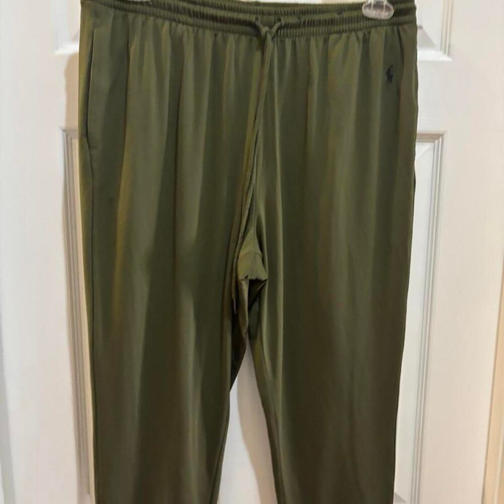 Polo-ralph-lauren Men's Khaki and Green Joggers-tracksuits